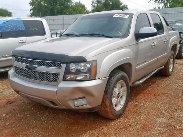 3GNFK123X7G214332 - 2007 CHEVROLET AVALANCHE TAN photo 2