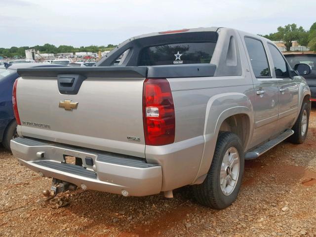 3GNFK123X7G214332 - 2007 CHEVROLET AVALANCHE TAN photo 4