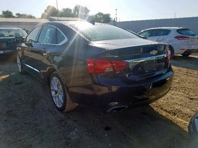 2G1105S30K9140446 - 2019 CHEVROLET IMPALA PRE BLUE photo 3