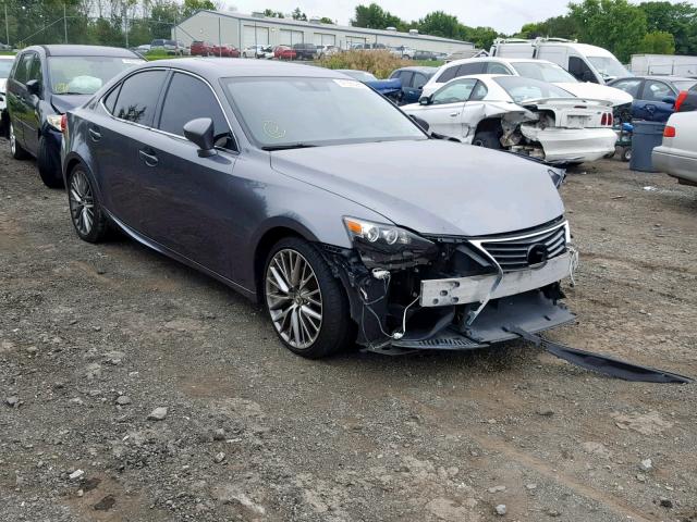 JTHCF1D27E5007825 - 2014 LEXUS IS 250 BLACK photo 1