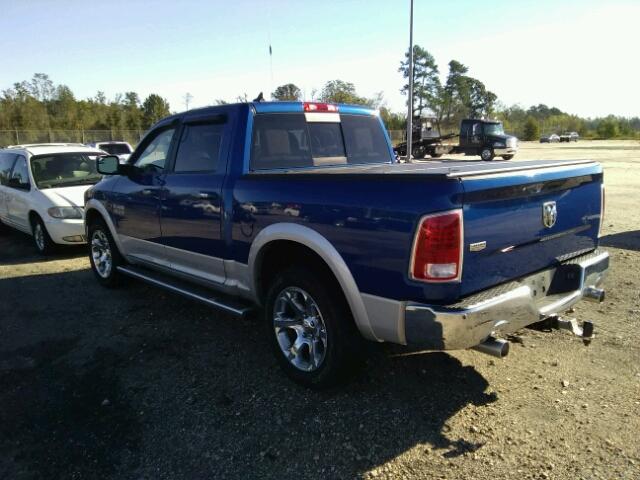 1C6RR6NM1ES474716 - 2014 RAM 1500 LARAM BLUE photo 3