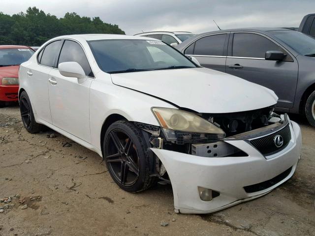 JTHBK262785074066 - 2008 LEXUS IS 250 WHITE photo 1