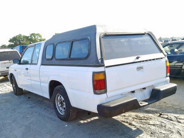 JM2UF3134J0322390 - 1988 MAZDA B2200 CAB WHITE photo 3