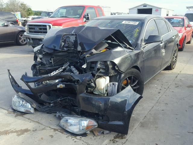 1G1ZE5E01CF311025 - 2012 CHEVROLET MALIBU LTZ 黑色 照片 2