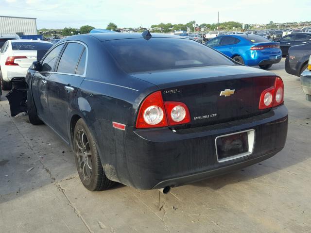 1G1ZE5E01CF311025 - 2012 CHEVROLET MALIBU LTZ 黑色 照片 3