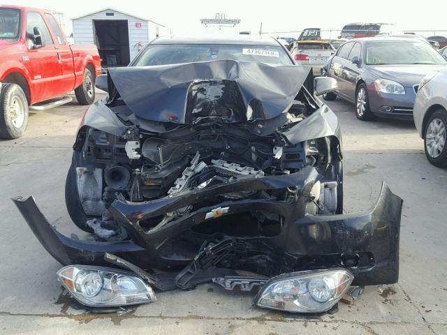 1G1ZE5E01CF311025 - 2012 CHEVROLET MALIBU LTZ 黑色 照片 9