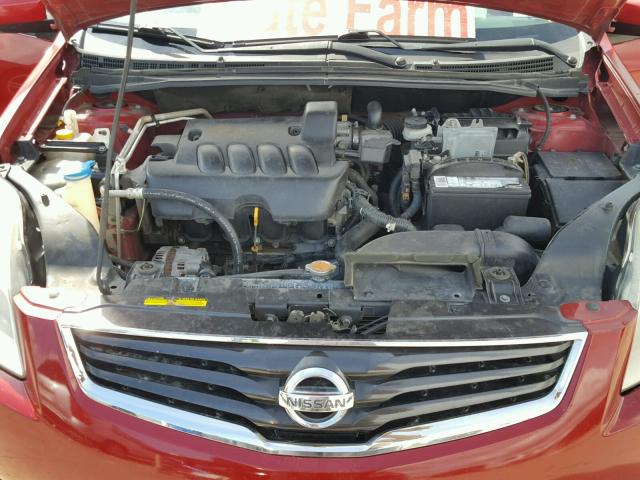 3N1AB6AP6AL684136 - 2010 NISSAN SENTRA 2.0 BURGUNDY photo 7