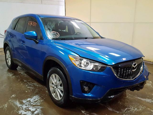 JM3KE2CE7D0146275 - 2013 MAZDA CX-5 TOURI BLUE photo 1