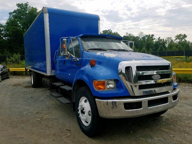 3FRWW65D58V574381 - 2008 FORD F650 SUPER BLUE photo 1