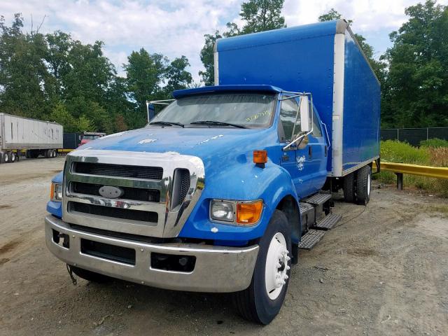 3FRWW65D58V574381 - 2008 FORD F650 SUPER BLUE photo 2