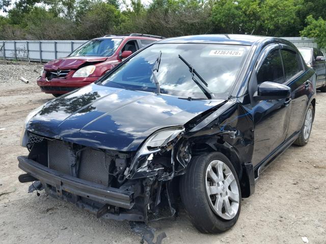 3N1AB6AP3BL687240 - 2011 NISSAN SENTRA 2.0 BLACK photo 2