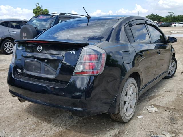 3N1AB6AP3BL687240 - 2011 NISSAN SENTRA 2.0 BLACK photo 4