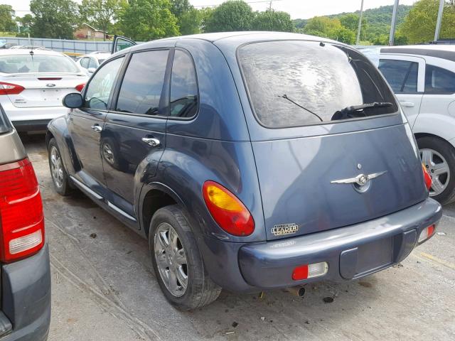 3C8FY68B63T500679 - 2003 CHRYSLER PT CRUISER BLUE photo 3