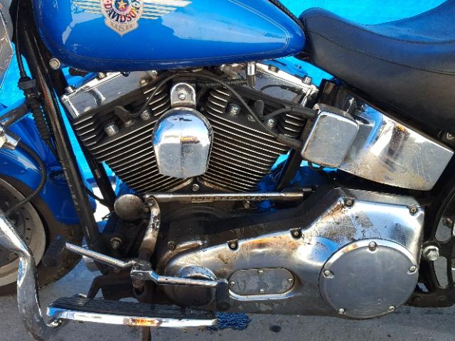 1HD1BXB1X2Y086949 - 2002 HARLEY-DAVIDSON FLSTFI BLUE photo 7