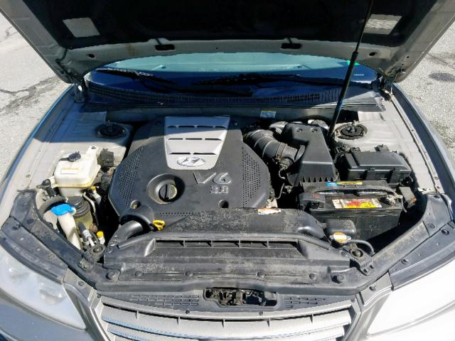 KMHFC46FX8A319038 - 2008 HYUNDAI AZERA SE GOLD photo 7