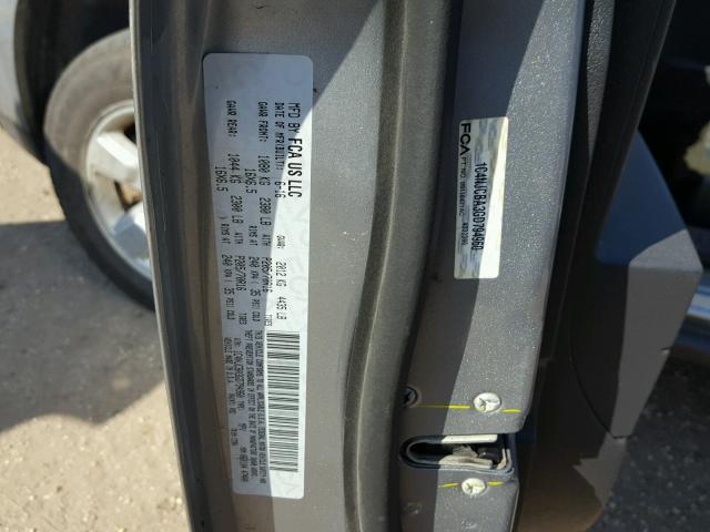 1C4NJCBA3GD794960 - 2016 JEEP COMPASS SP 银色 照片 10