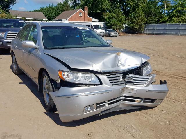 KMHFC46FX8A332226 - 2008 HYUNDAI AZERA SE SILVER photo 1