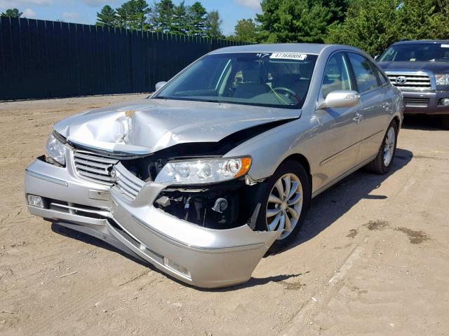 KMHFC46FX8A332226 - 2008 HYUNDAI AZERA SE SILVER photo 2