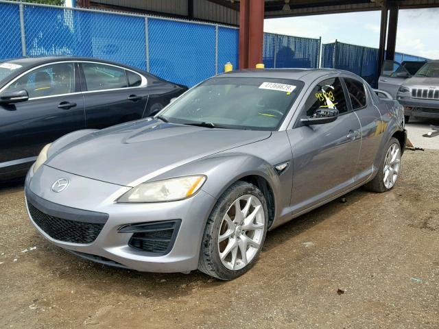 JM1FE1RP1B0405689 - 2011 MAZDA RX8 SILVER photo 2