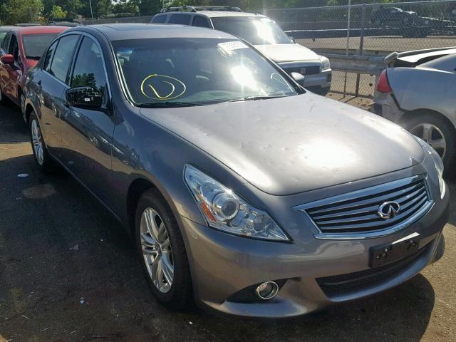 JN1CV6AR2DM355672 - 2013 INFINITI G37 GRAY photo 1