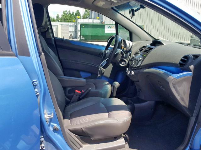 KL8CB6S99EC479264 - 2014 CHEVROLET SPARK LS BLUE photo 5