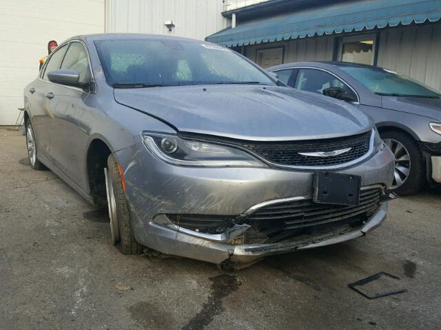 1C3CCCAB4FN666168 - 2015 CHRYSLER 200 LIMITE SILVER photo 1