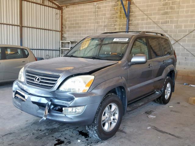 JTJBT20X840059373 - 2004 LEXUS GX 470 BLUE photo 2