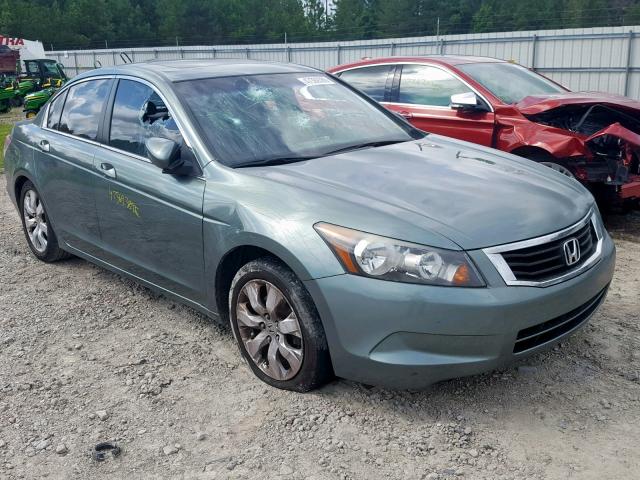 1HGCP2F80AA006654 - 2010 HONDA ACCORD EXL GREEN photo 1