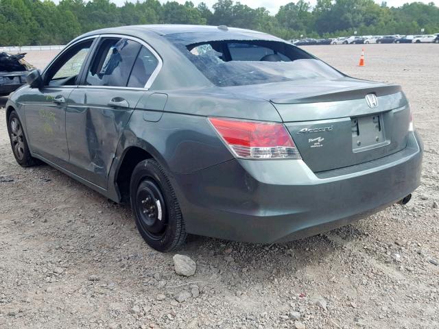 1HGCP2F80AA006654 - 2010 HONDA ACCORD EXL GREEN photo 3