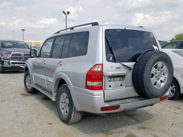 JA4NW51S13J020574 - 2003 MITSUBISHI MONTERO LI SILVER photo 3