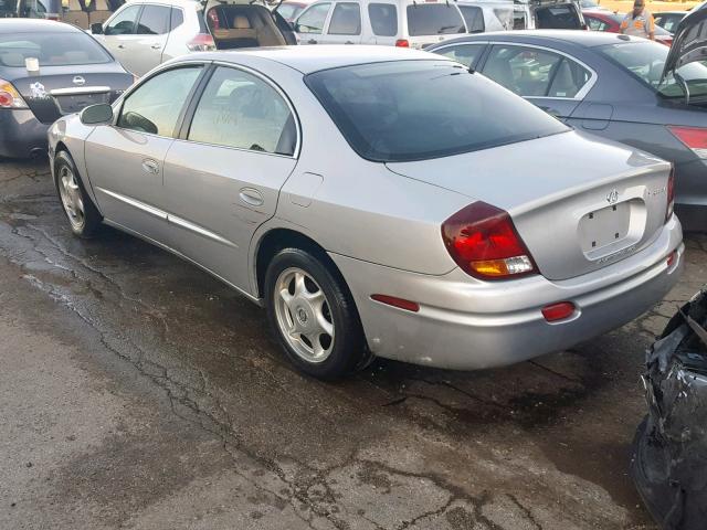 1G3GS64C414128896 - 2001 OLDSMOBILE AURORA 4.0 GRAY photo 3