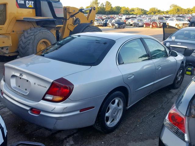 1G3GS64C414128896 - 2001 OLDSMOBILE AURORA 4.0 GRAY photo 4