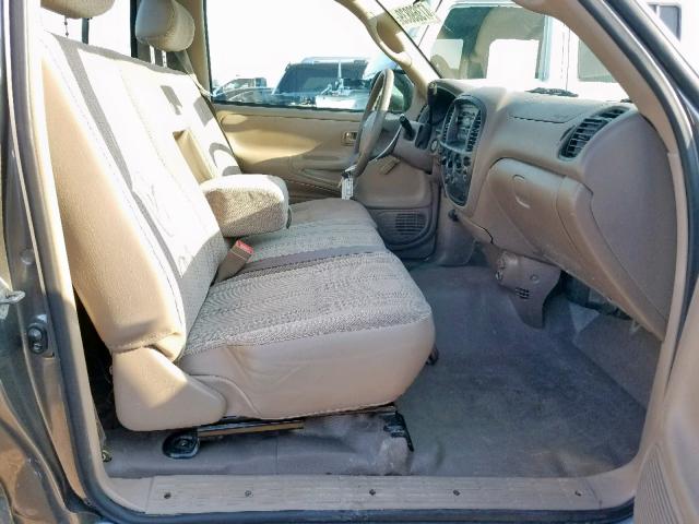 5TBJN32153S435765 - 2003 TOYOTA TUNDRA GRAY photo 5