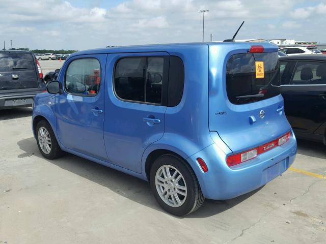 JN8AZ2KR6CT254711 - 2012 NISSAN CUBE BASE BLUE photo 3