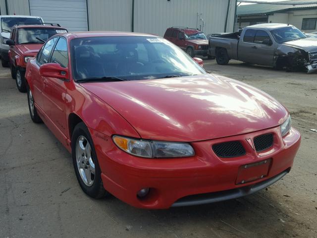 1G2WP52K7WF271407 - 1998 PONTIAC GRAND PRIX წითელი ფოტო 1