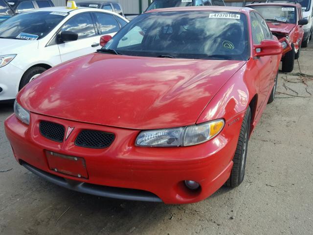 1G2WP52K7WF271407 - 1998 PONTIAC GRAND PRIX წითელი ფოტო 2
