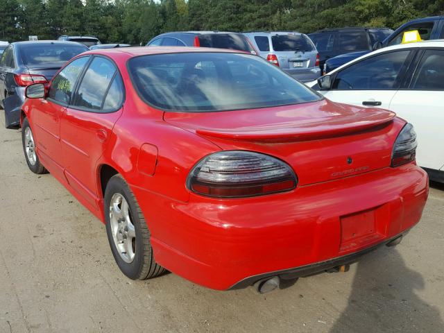 1G2WP52K7WF271407 - 1998 PONTIAC GRAND PRIX წითელი ფოტო 3