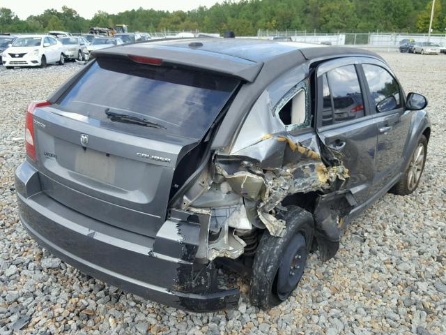 1B3CB5HA2BD196277 - 2011 DODGE CALIBER HE CHARCOAL photo 4