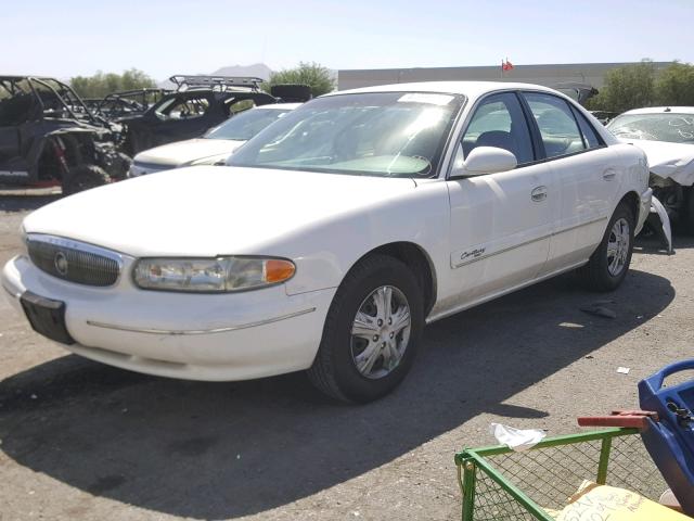 2G4WY55JX21175330 - 2002 BUICK CENTURY LI WHITE photo 2