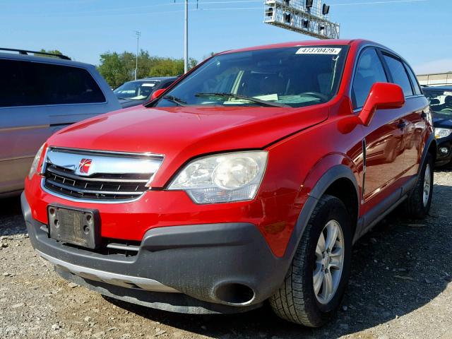 3GSCL33P49S578076 - 2009 SATURN VUE XE RED photo 2