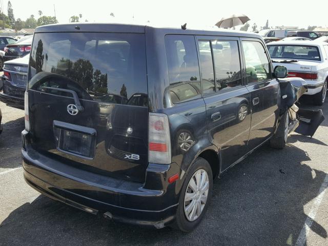 JTLKT324764057447 - 2006 TOYOTA SCION XB Қара фото 4