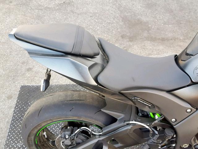 JKAZXCR12GA000970 - 2016 KAWASAKI ZX1000 R GRAY photo 6