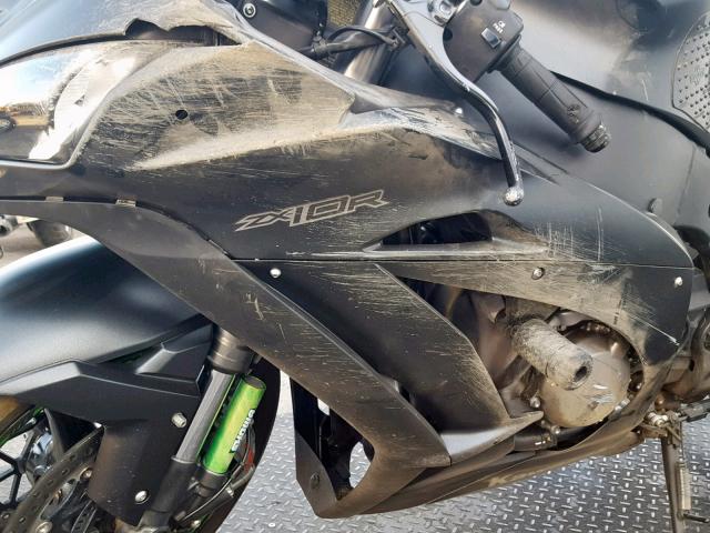 JKAZXCR12GA000970 - 2016 KAWASAKI ZX1000 R GRAY photo 9