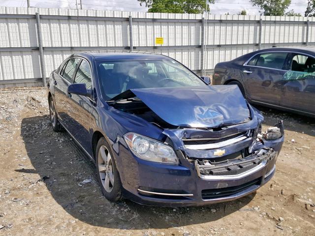 1G1ZC5EU1BF358904 - 2011 CHEVROLET MALIBU 1LT BLUE photo 1