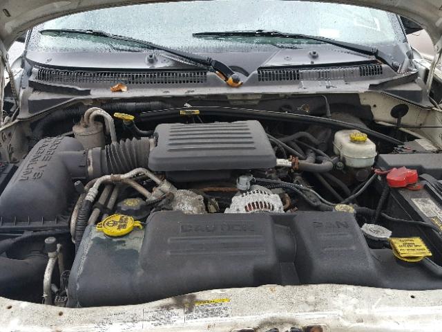 1D7HG48N83S359343 - 2003 DODGE DAKOTA QUA WHITE photo 7