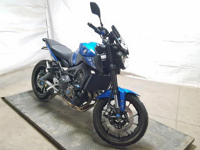 JYARN33E8GA009725 - 2016 YAMAHA FZ09 BLUE photo 1