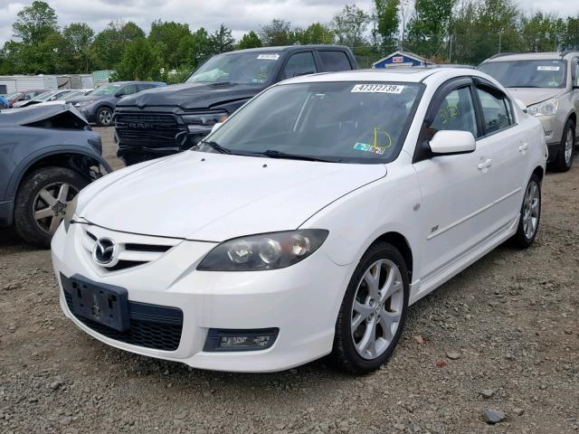 JM1BK323371668276 - 2007 MAZDA 3 S WHITE photo 2