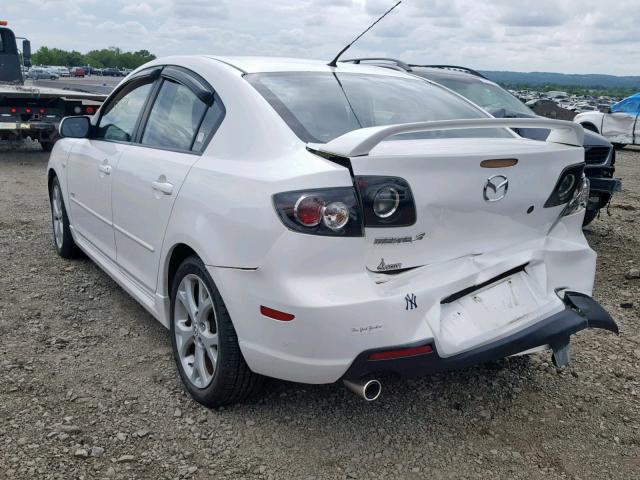 JM1BK323371668276 - 2007 MAZDA 3 S WHITE photo 3