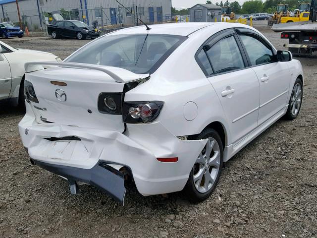 JM1BK323371668276 - 2007 MAZDA 3 S WHITE photo 4