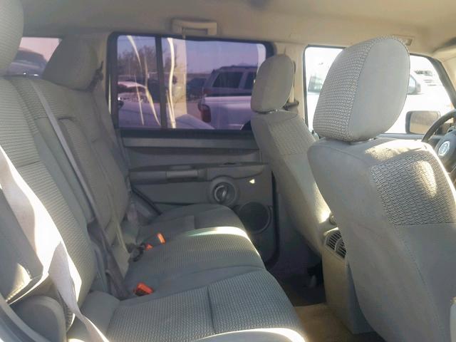 1J8HG48NX6C237701 - 2006 JEEP COMMANDER 银色 照片 6